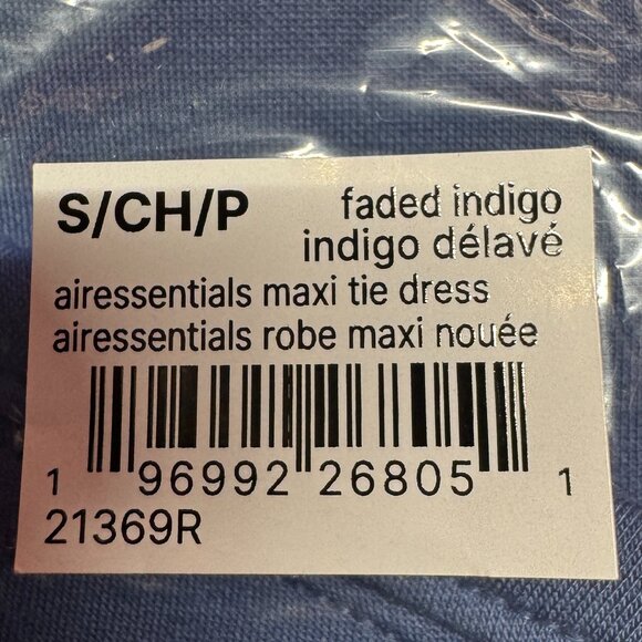 BNWT SPANX® AirEssentials Tie-Waist Maxi Dress, small, black and blue available - Picture 7 of 10